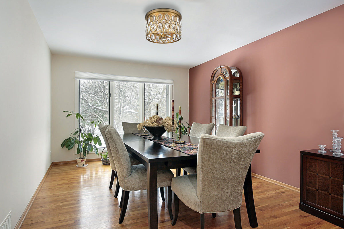 Dealey 4 Light Flush Mount