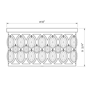 Dealey 5 Light Flush Mount