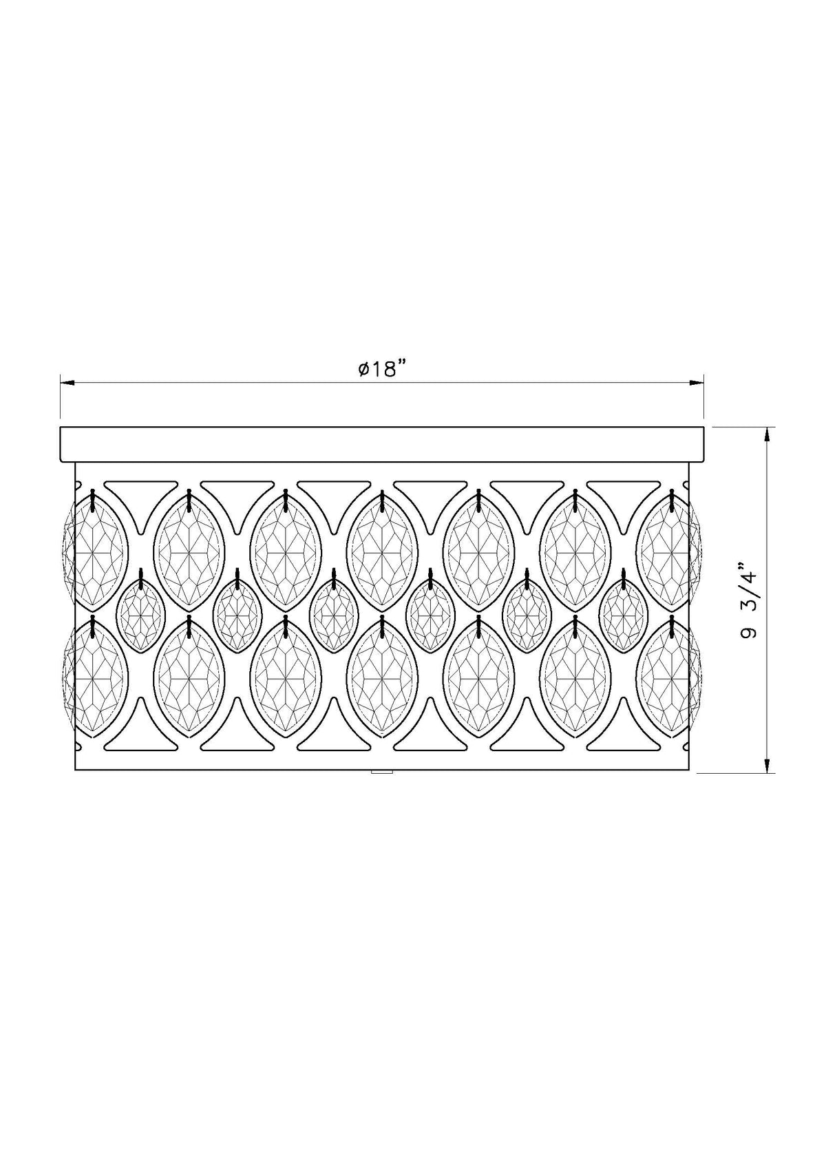 Dealey 5 Light Flush Mount