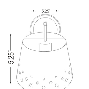 Katie 1 Light Wall Sconce