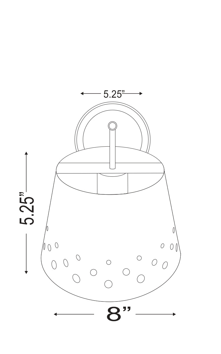 Katie 1 Light Wall Sconce