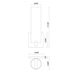 Elizabeth 12-in Wall Sconce
