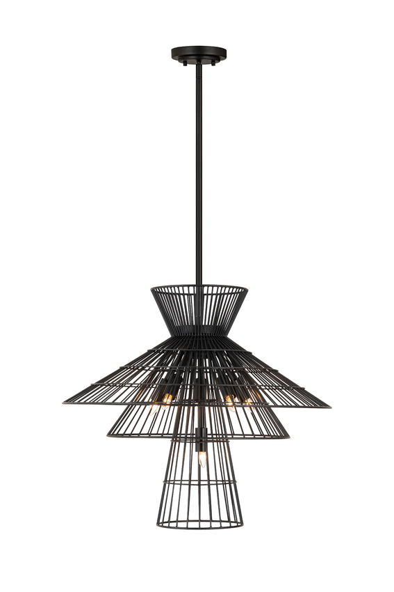 Alito 6 Light Chandelier 6 x 60W - Candelabra