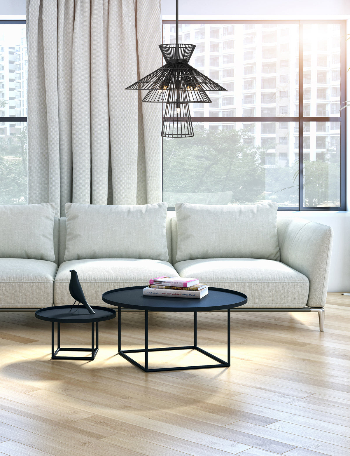 Alito 6 Light Chandelier 6 x 60W - Candelabra