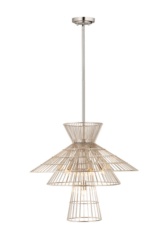 Alito 6 Light Chandelier 6 x 60W - Candelabra