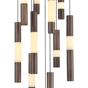 Ronda 11-Light 20" Integrated LED Multi Drop Chandelier