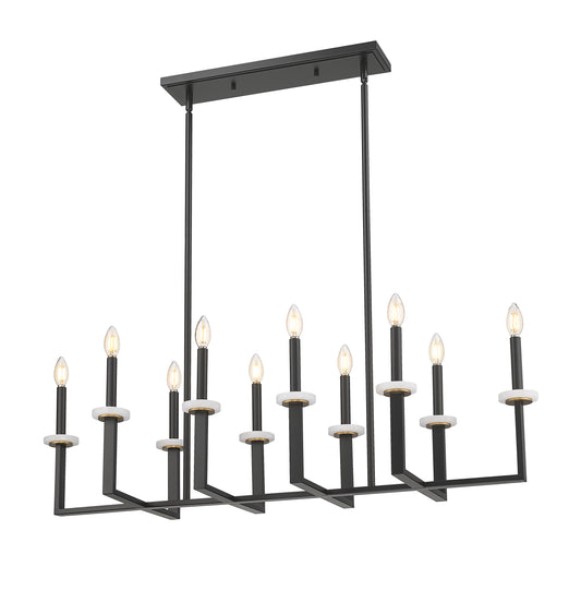 Gaultier 10 Light Linear Chandelier