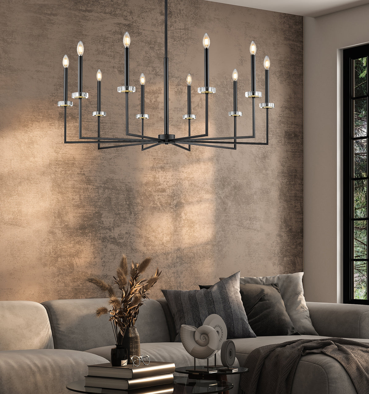 Gaultier 10 Light Chandelier