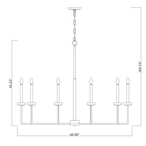 Gaultier 10 Light Chandelier