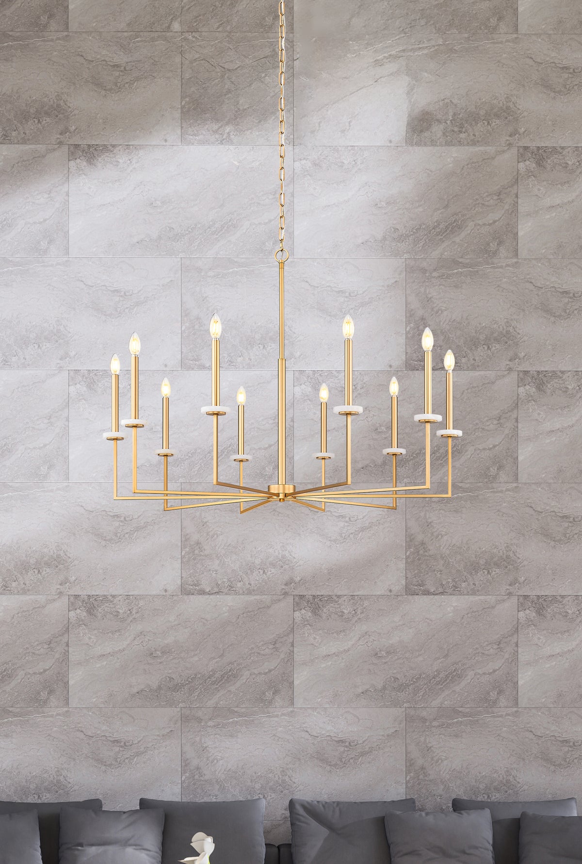 Gaultier 10 Light Chandelier