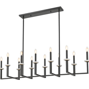 Gaultier 12 Light Linear Chandelier