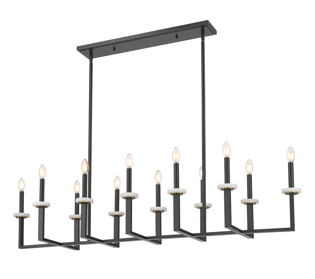 Gaultier 12 Light Linear Chandelier