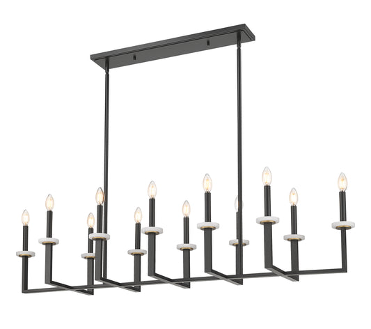 Gaultier 12 Light Linear Chandelier