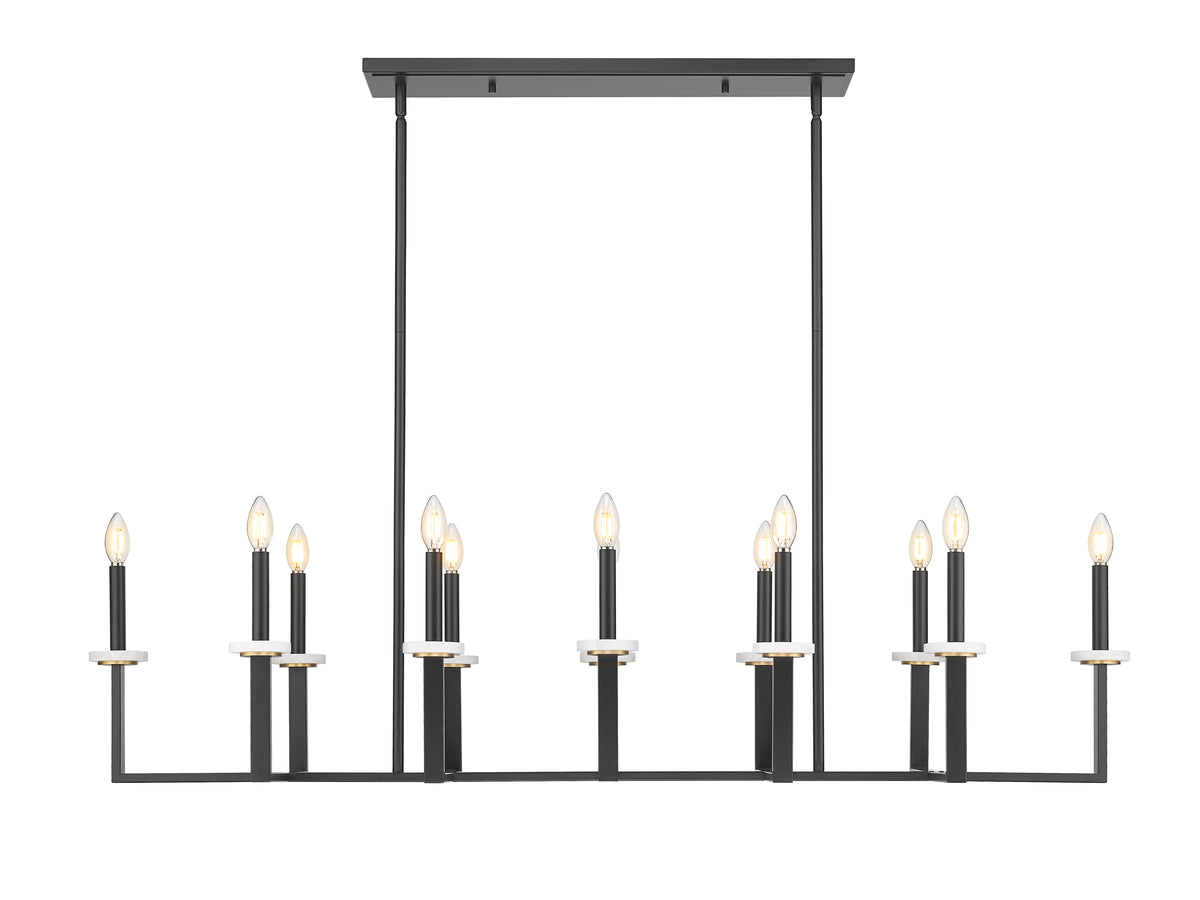 Gaultier 12 Light Linear Chandelier