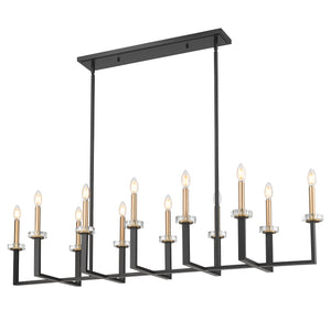 Gaultier 12 Light Linear Chandelier