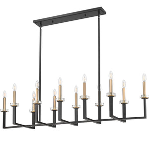 Gaultier 12 Light Linear Chandelier