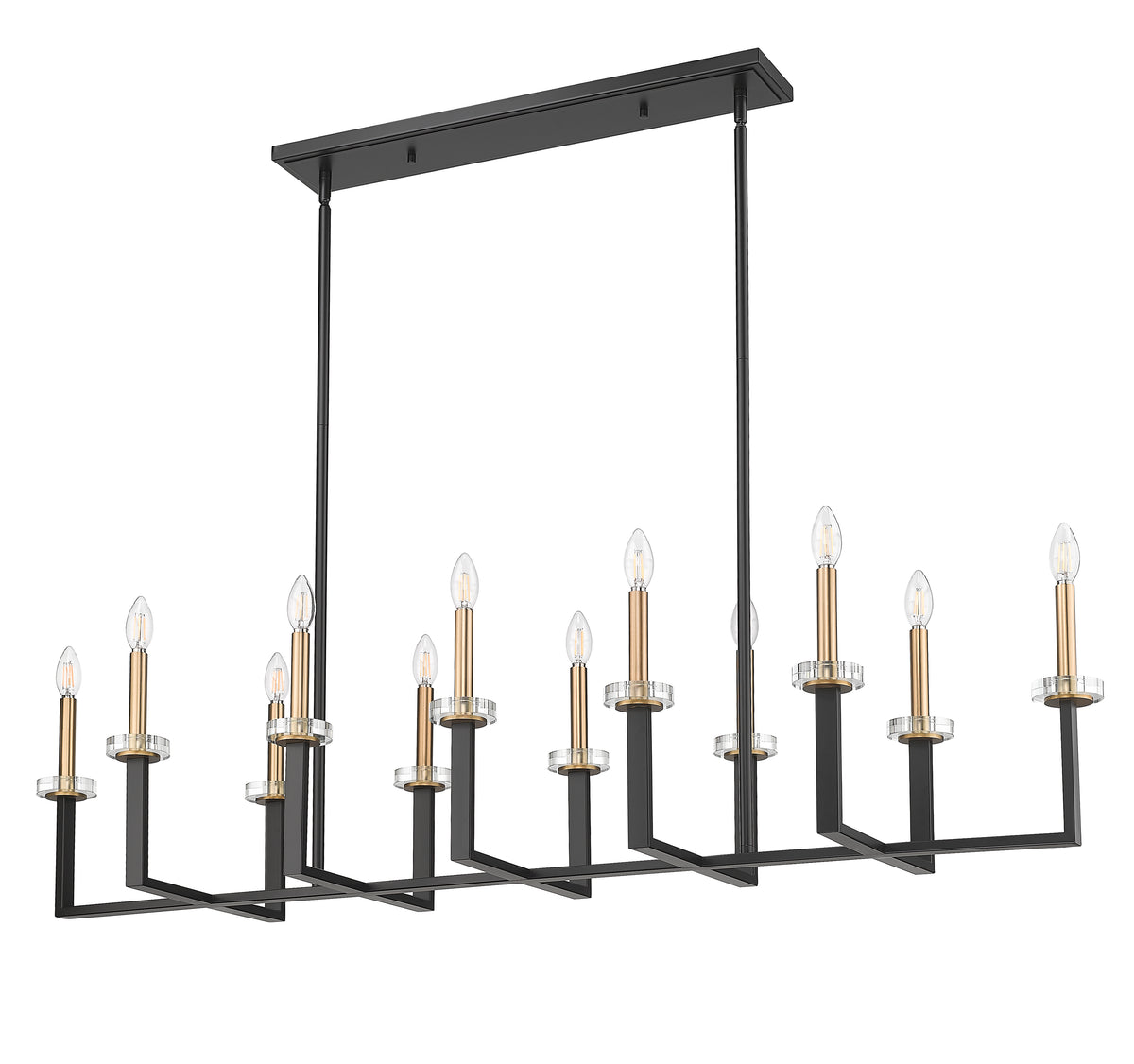 Gaultier 12 Light Linear Chandelier