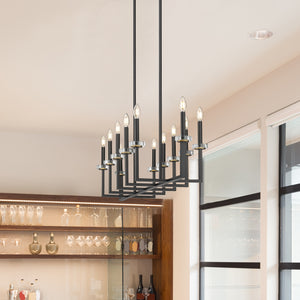 Gaultier 12 Light Linear Chandelier