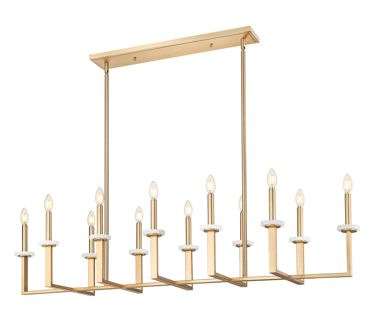 Gaultier 12 Light Linear Chandelier