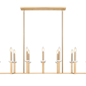 Gaultier 12 Light Linear Chandelier
