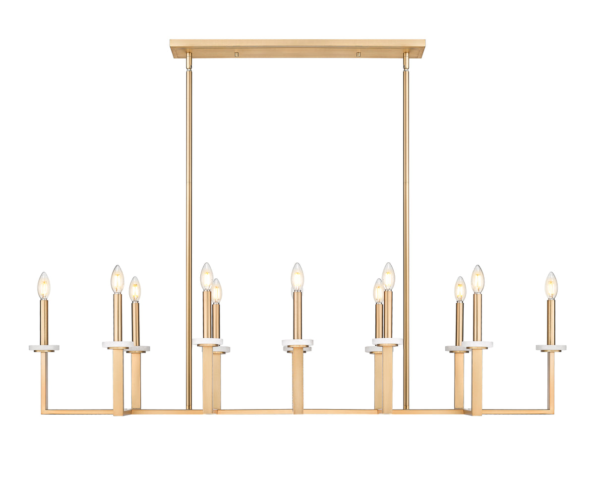 Gaultier 12 Light Linear Chandelier