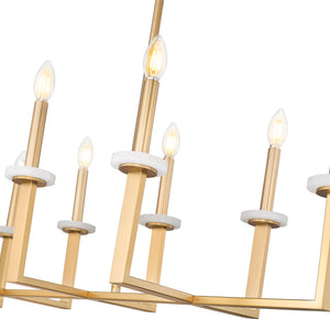 Gaultier 12 Light Linear Chandelier