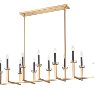 Gaultier 12 Light Linear Chandelier