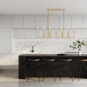 Gaultier 12 Light Linear Chandelier