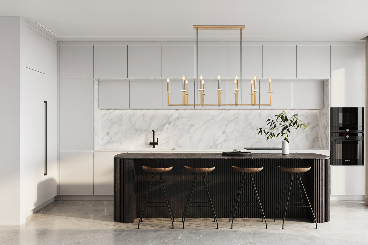 Gaultier 12 Light Linear Chandelier