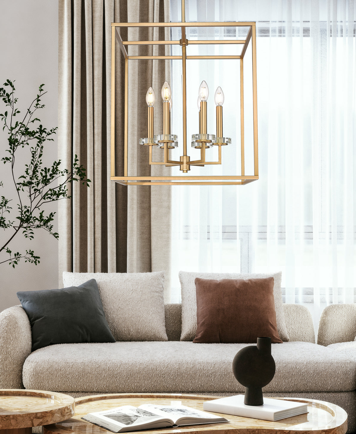 Gaultier 6 Light Chandelier
