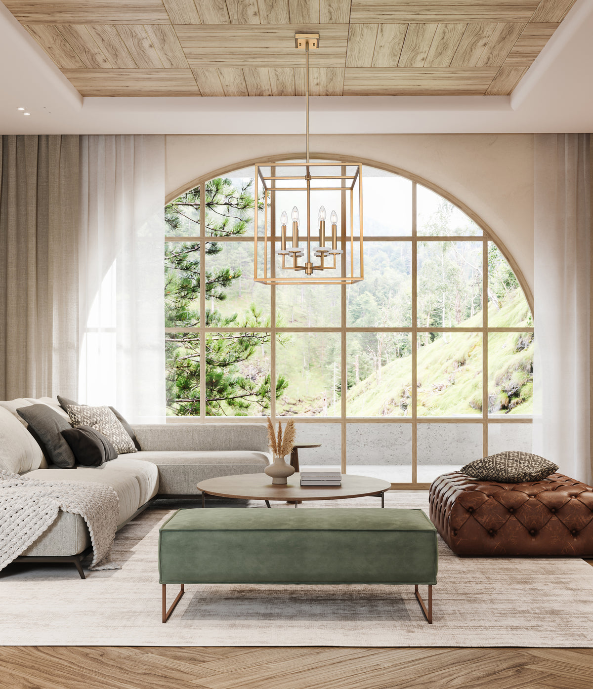 Gaultier 6 Light Chandelier