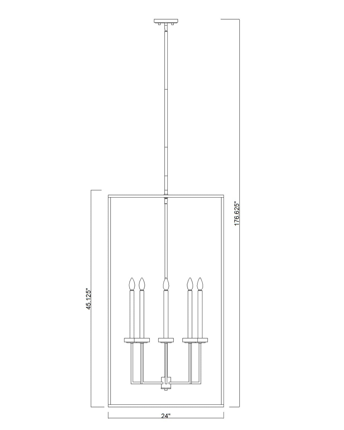 Gaultier 8 Light Chandelier