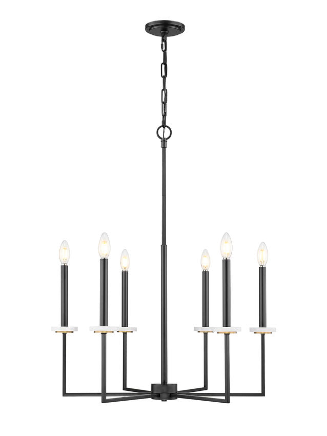 Gaultier 6 Light Chandelier