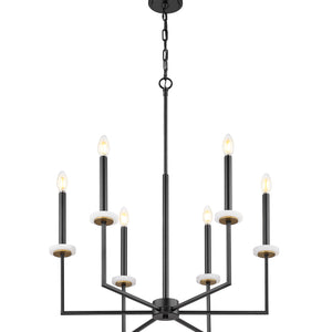Gaultier 6 Light Chandelier