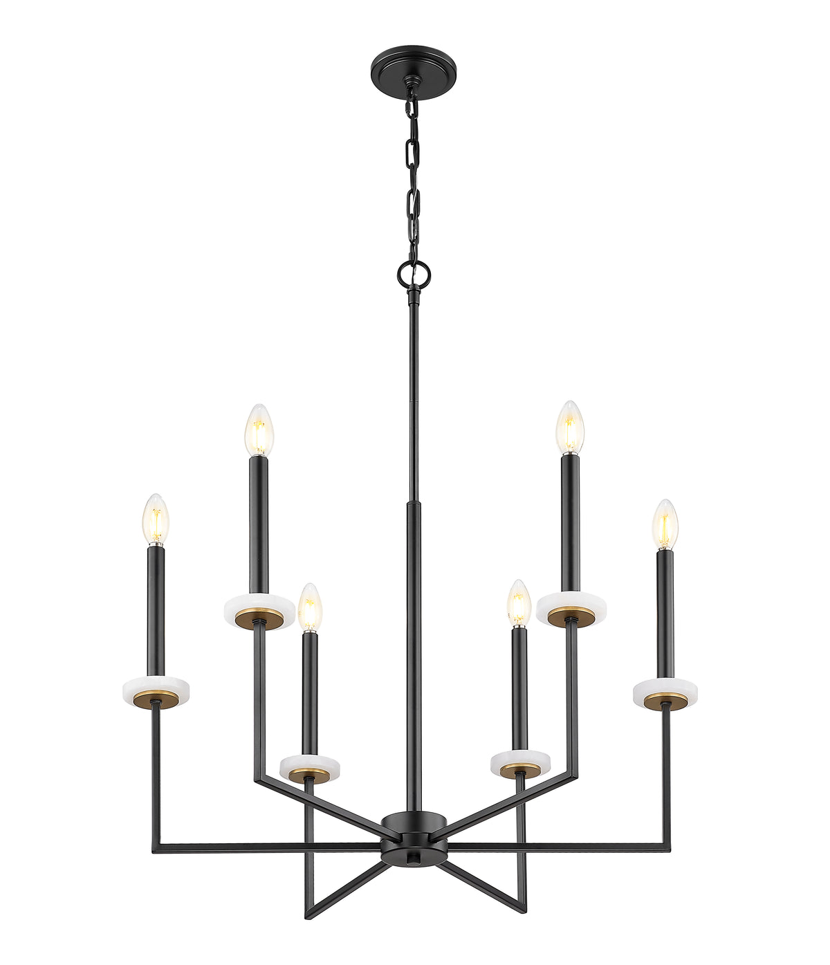 Gaultier 6 Light Chandelier