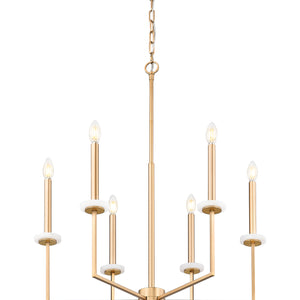 Gaultier 6 Light Chandelier