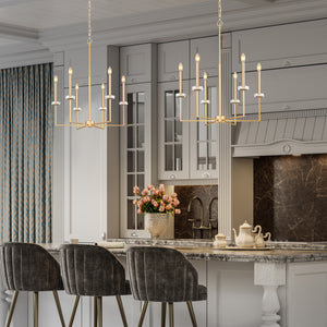 Gaultier 6 Light Chandelier