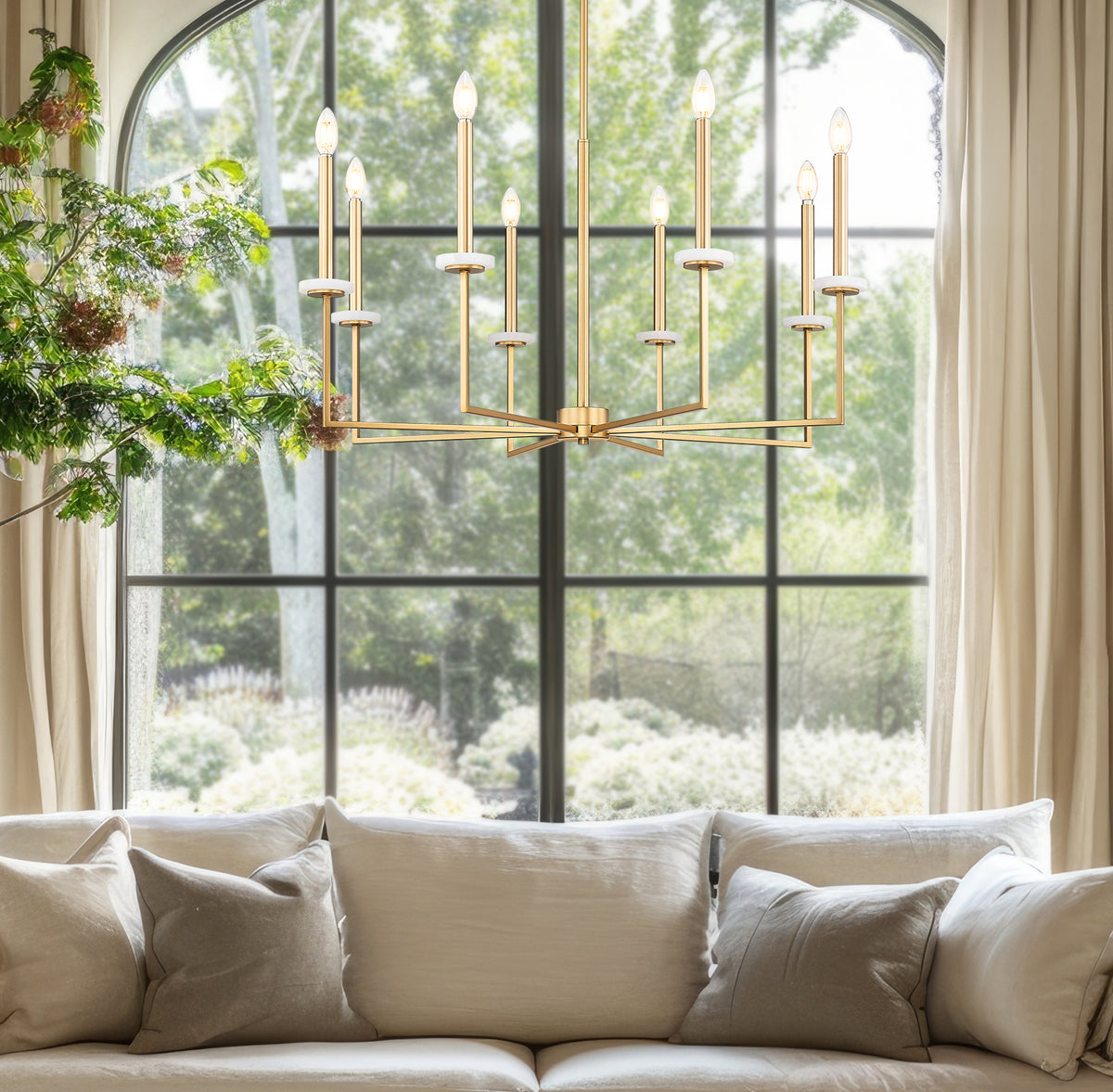 Gaultier 8 Light Chandelier