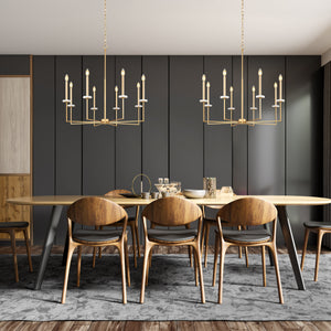 Gaultier 8 Light Chandelier