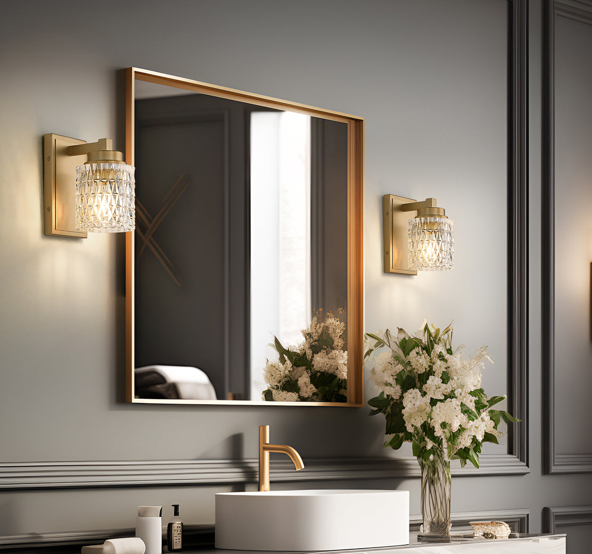 Jacqueline 1 Light Wall Sconce