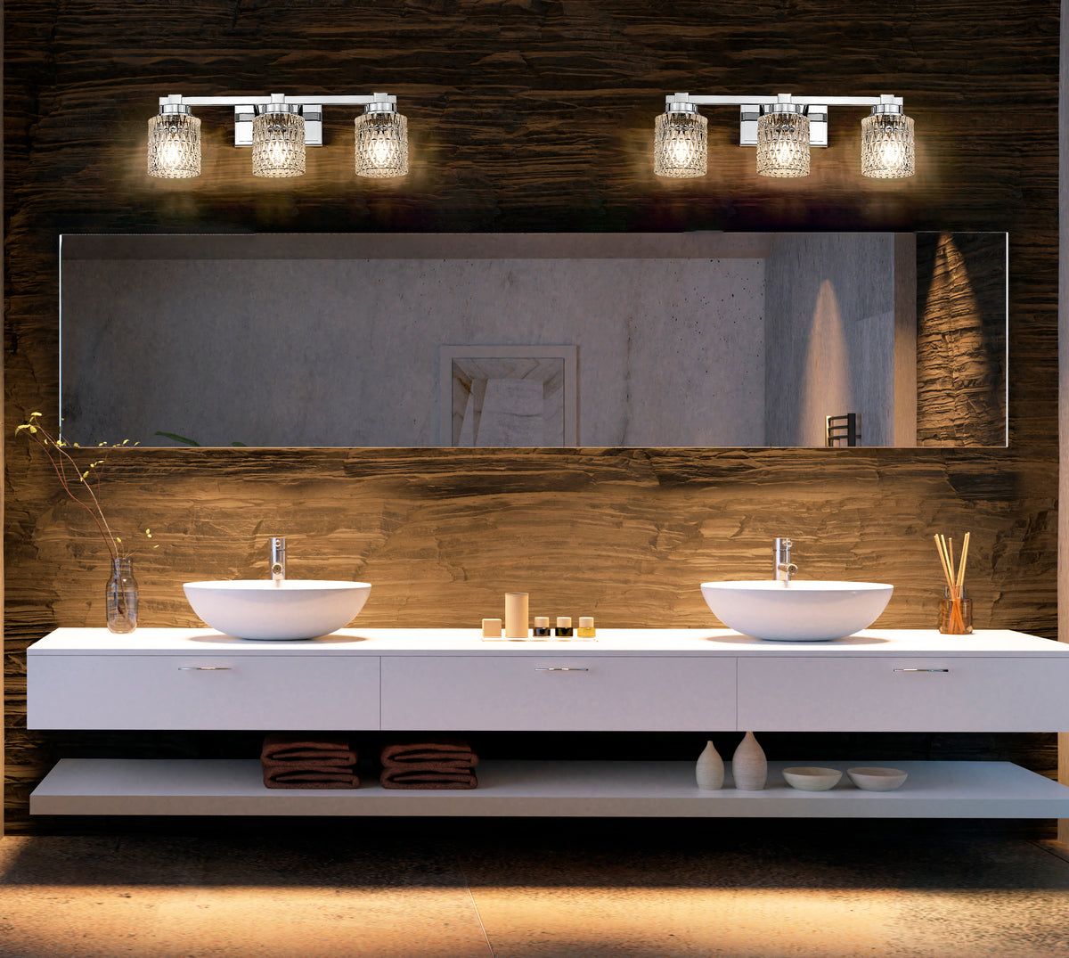 Jacqueline 3 Light Vanity