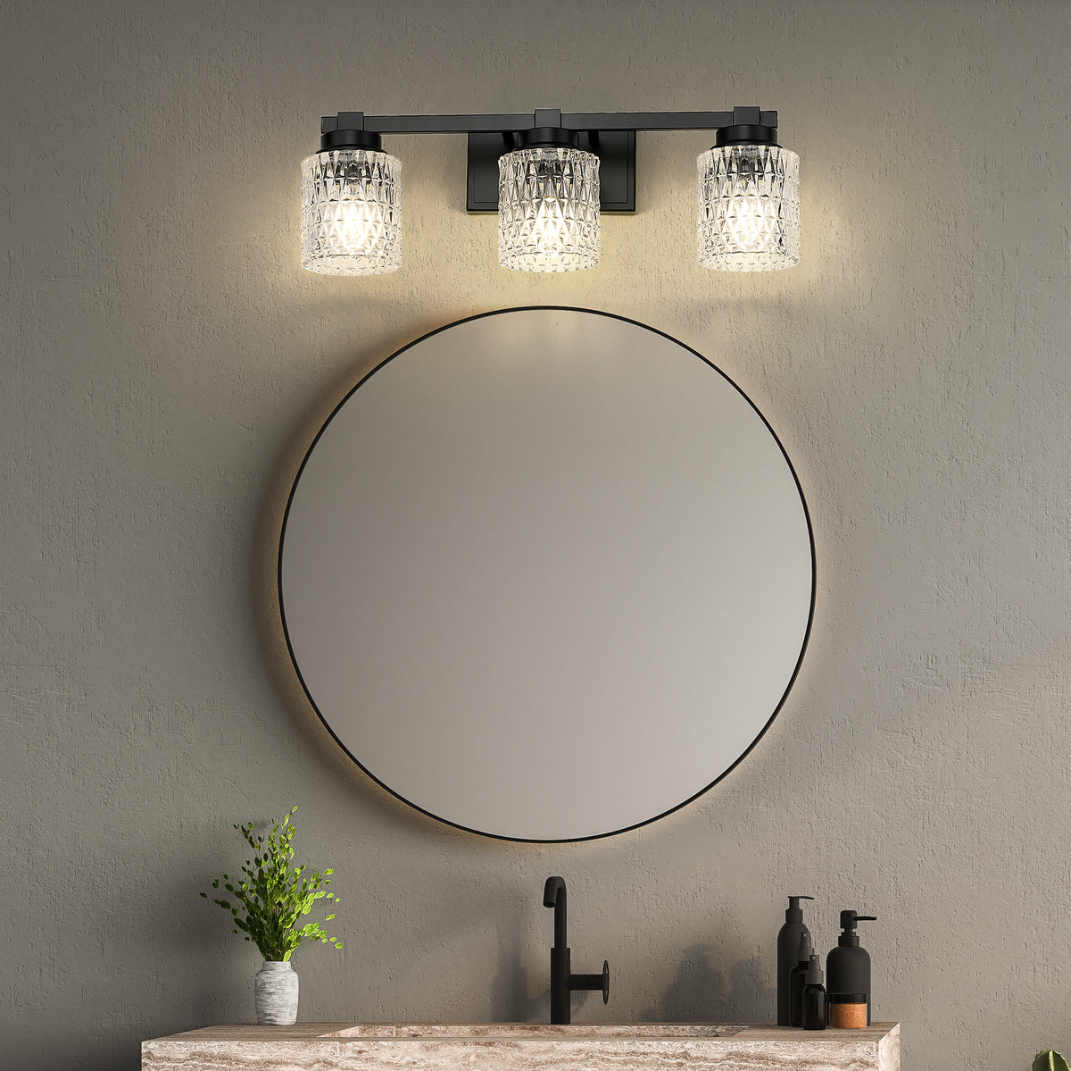 Jacqueline 3 Light Vanity