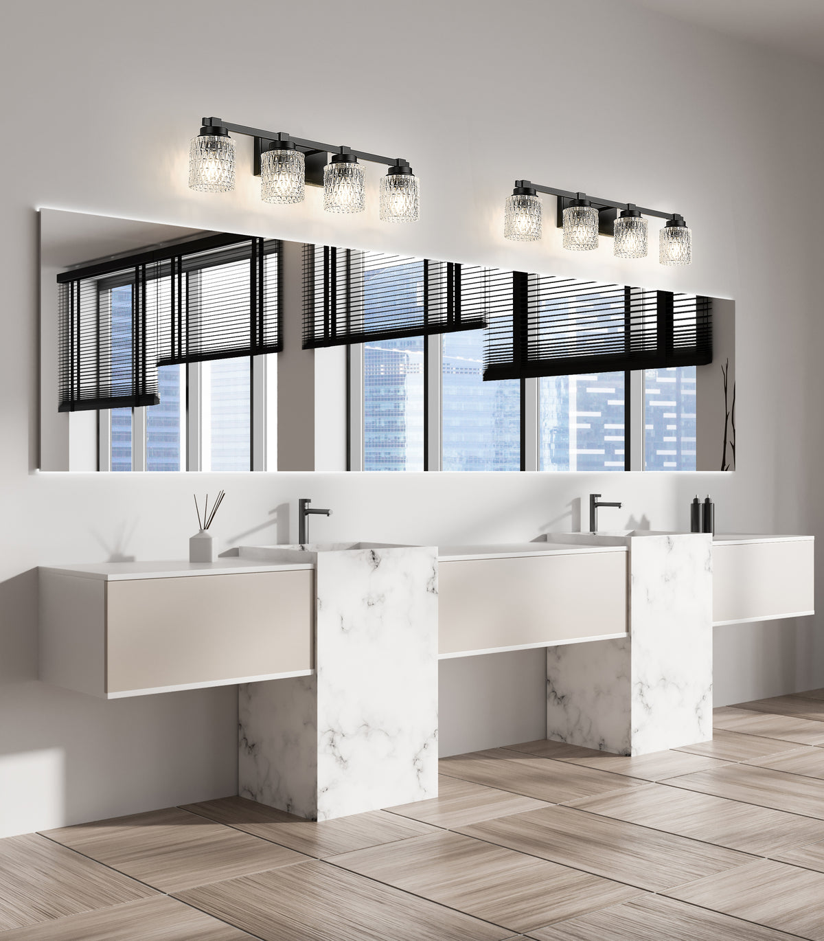 Jacqueline 4 Light Vanity