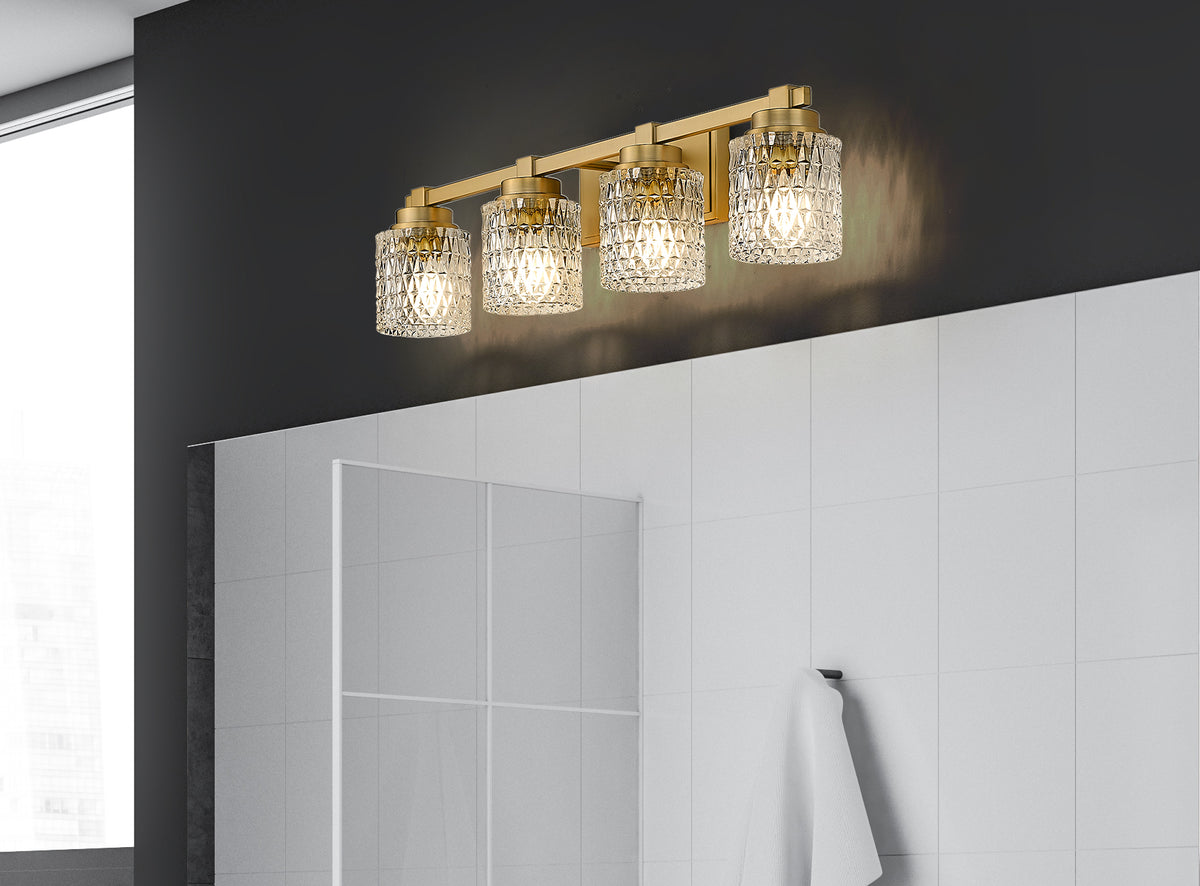 Jacqueline 4 Light Vanity