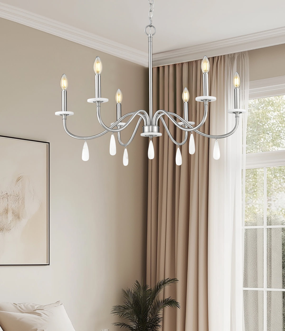 Toussant 6 Light Chandelier