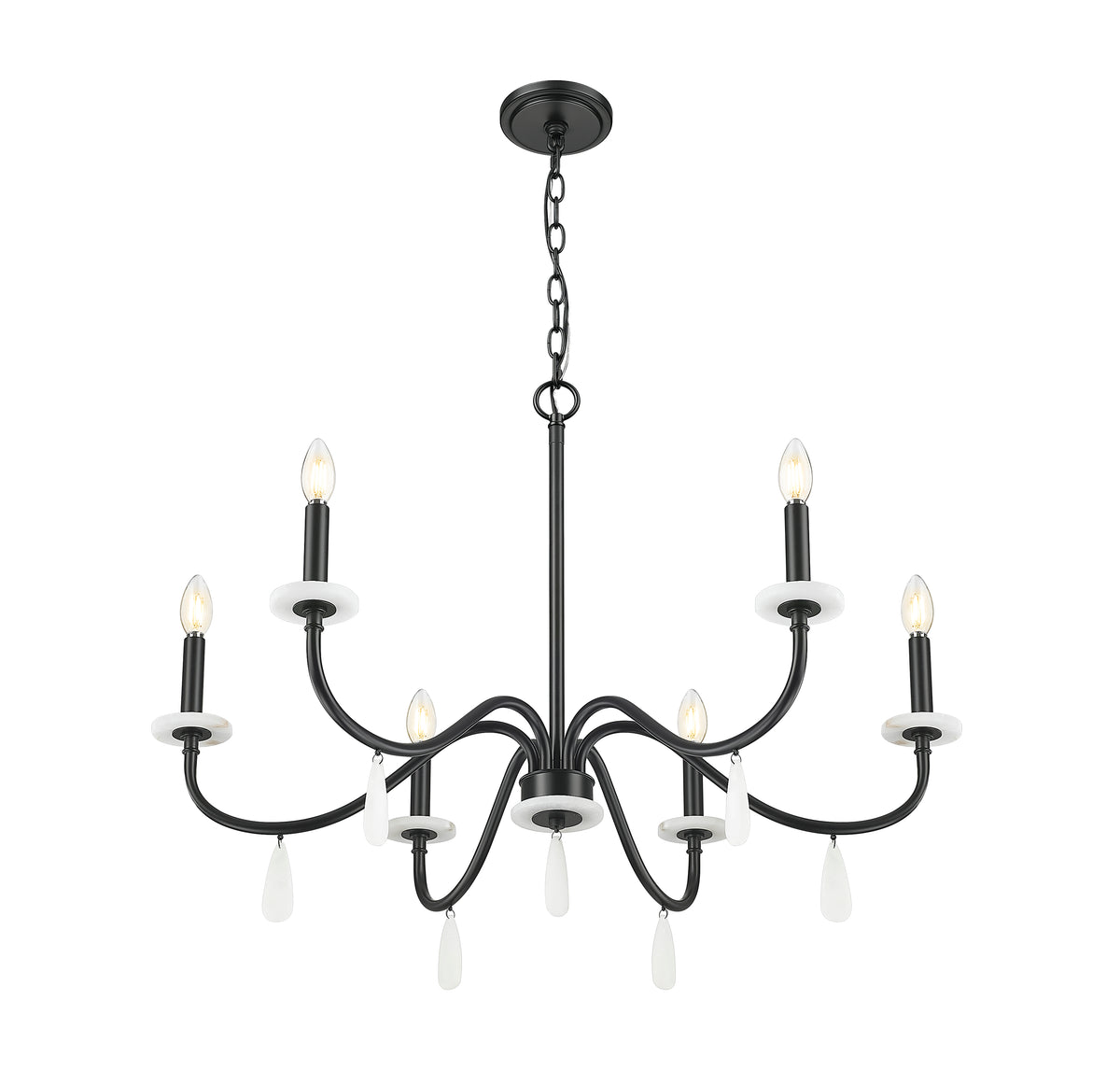Toussant 6 Light Chandelier