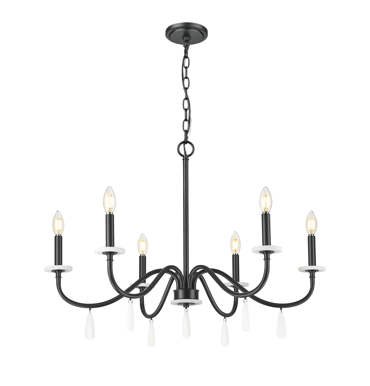 Toussant 6 Light Chandelier