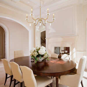 Toussant 6 Light Chandelier