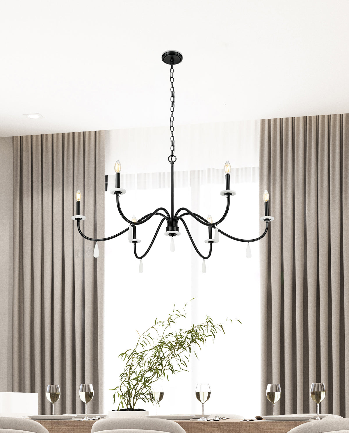 Toussant 6 Light Chandelier