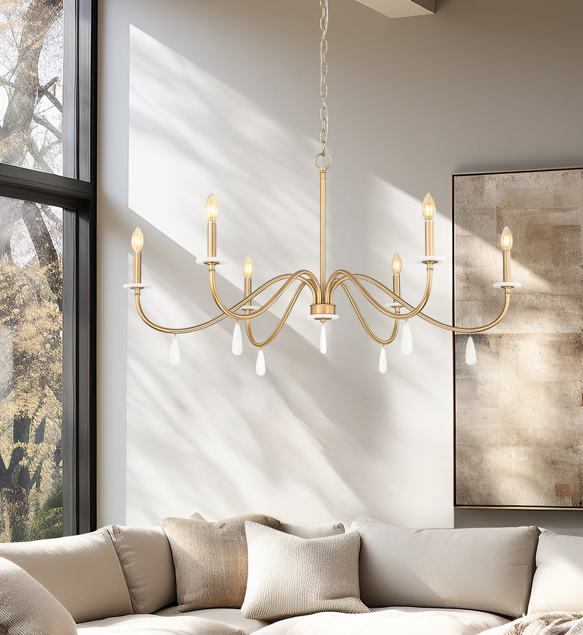 Toussant 6 Light Chandelier